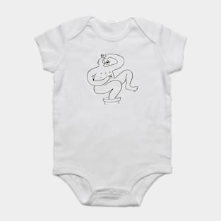 Flower pot men Baby Bodysuit